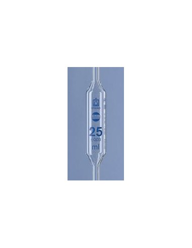 Pipeta jednomiarowa AS 0,5 ml szkło AR C.Z. jedna kreska