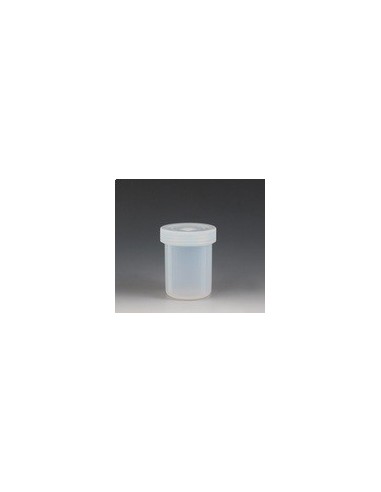 Jar PFA 7 ml clear thread S 24 with screw cap