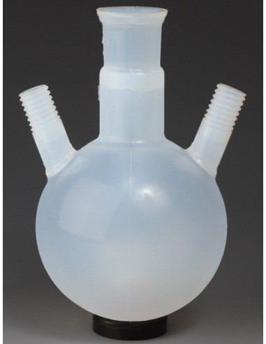 Kolba okrągłodenna z trzema szyjkami 250 ml PFA NS29/32 dwie