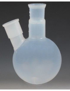 Zweihals-Schliff-Rundkolben 250 ml PFA