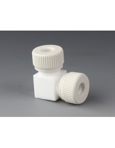 Schlauchverbinder L-Form PTFE Ø 4 mm