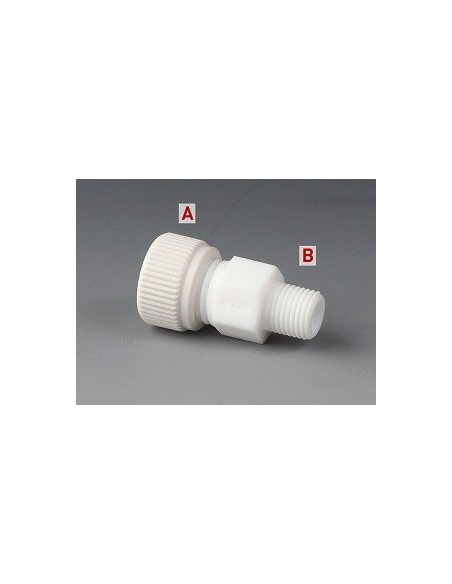 Screw-In Tube Fitting PTFE Ø 4 mm NPT 1/4"