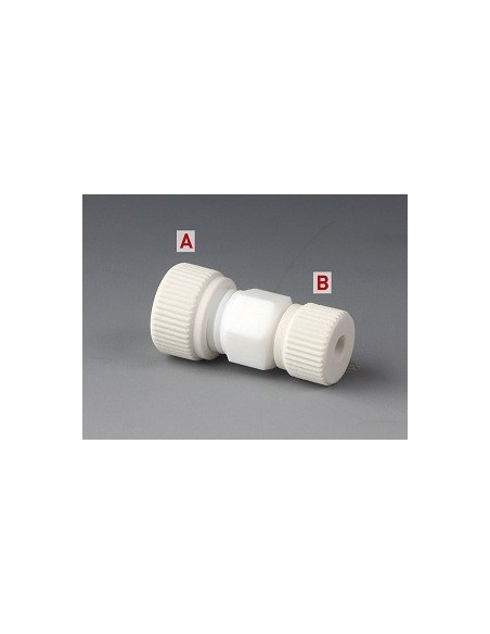 Reducing Union PTFE Ø1 14 mm Ø2 6 mm