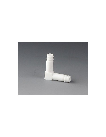 Tubing Connector L-shape PTFE Ø 4,5 mm