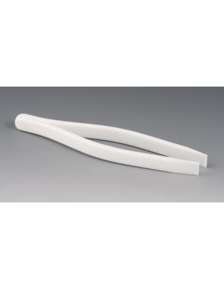 Pinzette PTFE vierkantige Enden Länge 100 mm