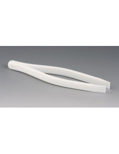 Pinzette PTFE vierkantige Enden Länge 200 mm
