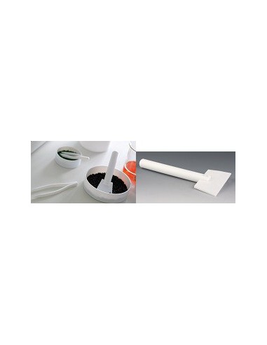Scraper PTFE length 160 mm Width of blade 50 mm handle -Ø 20 mm