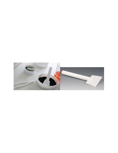 Scraper PTFE length 200 mm Width of blade 90 mm handle -Ø 20 mm