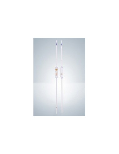Volumetric pipette 25 ml AR-glass class AS CC two marks amber