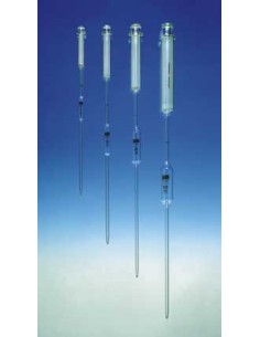 Saugkolben-Vollpipette 25 ml AR-Glas 1 Marke braun graduiert