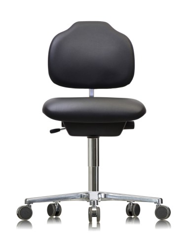 Arbeitsstuhl WS1320 KL GMP Classic ohne Kantenschutz Sitz und
