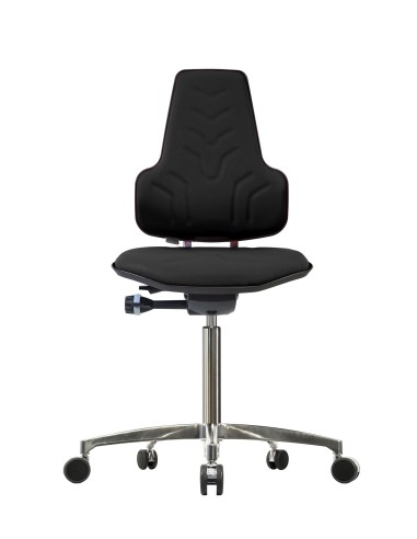 Chair with castors Werkstar WS8320 3D seat/backrest with fabric