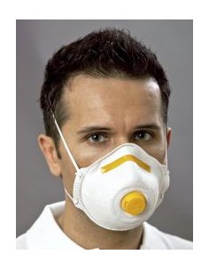 Feinstaubfiltermaske Mandil FFP1/V VE 12 Stck.