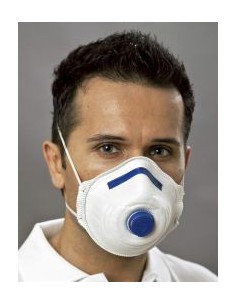 Feinstaubfiltermaske Mandil FFP2/V VE 12 Stck.