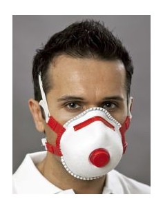 Feinstaubfiltermaske Mandil FFP3/V VE 5 Stck.