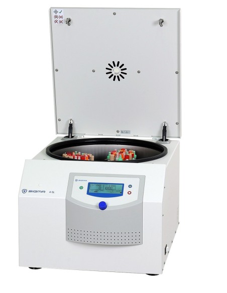 Benchtop centrifuge unrefrigerated Sigma 4-5L. 220-240 V 50/60