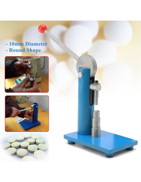 Pill Press Maschine for Labor with 10 mm holder