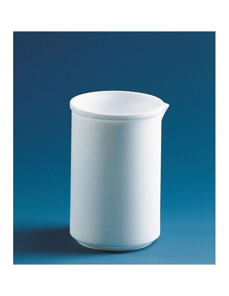 Becher 500 ml PTFE niedrige Form mit Ausguss