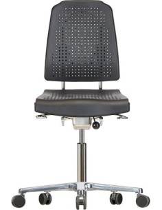 Krzesło na kółkach Klimastar WS9220 siedzisko/oparcie z Soft-PU