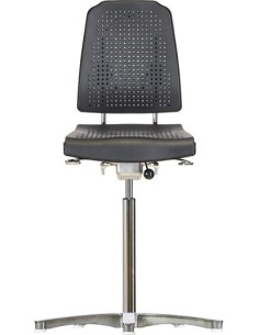 Chair with glides WS9211 ESD seat/backrest with Soft-PU