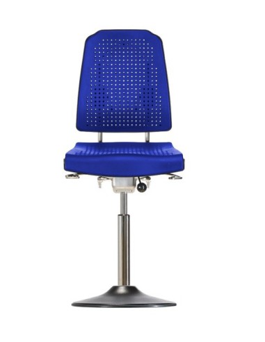 Chair with disc base Klimastar WS9210 TPU seat/backrest with