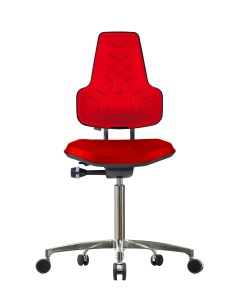 Drehstuhl mit Rollen Werkstar WS 8220 Sitz und Lehne PUR