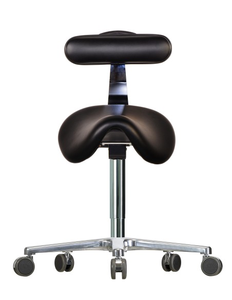 Sattel-Hocker WS3520 KLRL (V) Rückenlehne Kunstleder