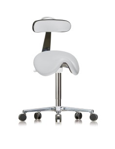 Saddle stool with castors WS3520 KL GMP RL (V) seat with
