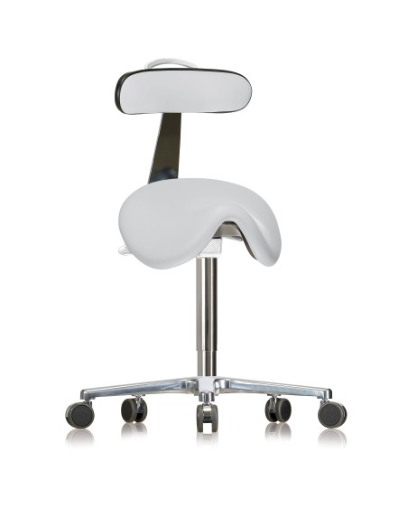 Saddle stool with castors WS3520 KL GMP RL (V) seat with