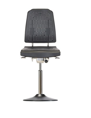 Chair with disc base Klimastar WS9210 T seat/backrest with