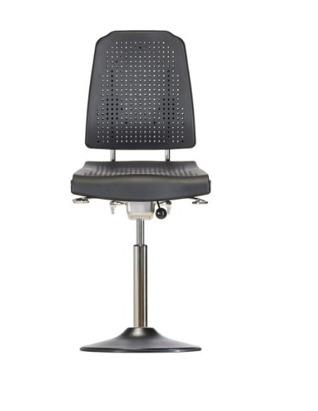 Chair with disc base Klimastar WS9210 T seat/backrest with