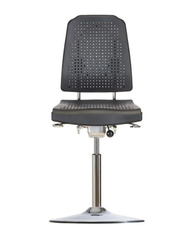 High chair with disc base Klimastar WS9211 T seat/backrest with