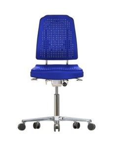 Krzesło na kółkach Klimastar WS9220 siedzisko/oparcie z Soft-PU