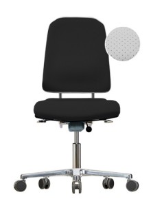 Krzesło na kółkach Klimastar WS9320 KL siedzisko/oparcie ze