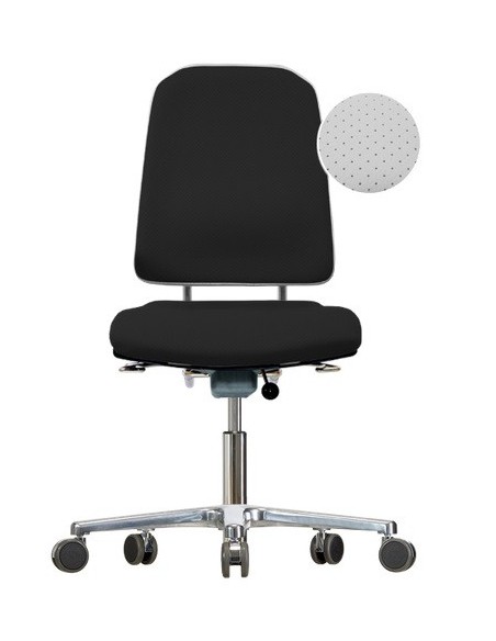 Krzesło na kółkach Klimastar WS9320 KL siedzisko/oparcie ze