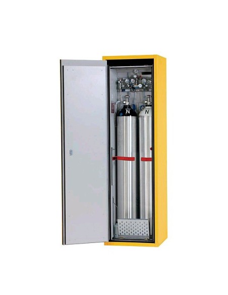 Gas cylinder cabinet G90.205.60 for one 50-liter-bottles grey