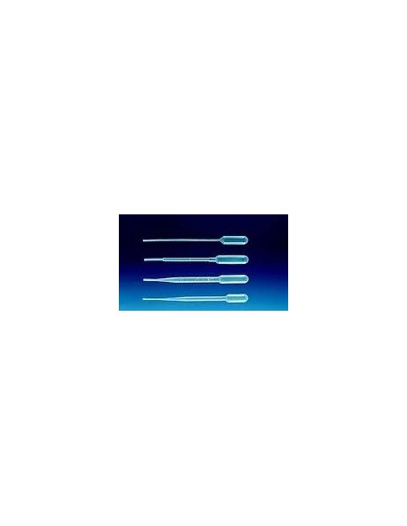 Pasteur pipettes PE-LD about 1,8 ml length 98 mm pack 100 pcs.