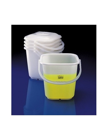 Bucket PE 14 L transparent graduation 500 ml up to 12 L