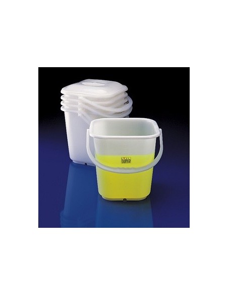 Bucket PE 14 L transparent graduation 500 ml up to 12 L