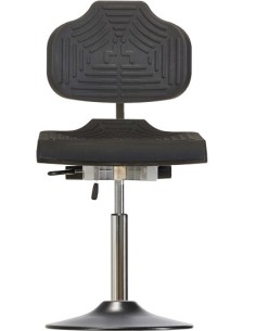 Chair with disc base WS1210 E T ESD Classic seat/backrest with