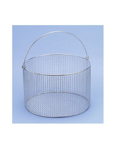Basket with handle Ø 240x180 mm stainless steel