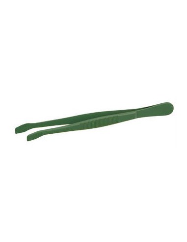 Coverglass tweezers teflon coated bent lenght 105 mm