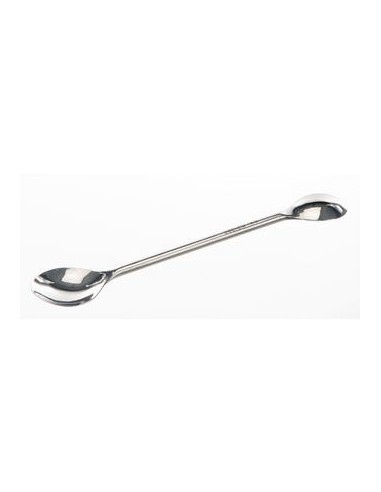 Łyżka do chemikaliów dwustronna stal 18/10 dł. 120 mm