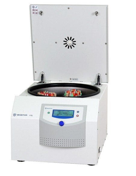 Tischzentrifuge ungekühlt Sigma 4-5L. 220-240 V 50/60 Hz.