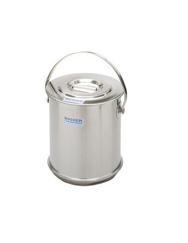 Insulate container with lid double wall 18/10 stainless 5 L