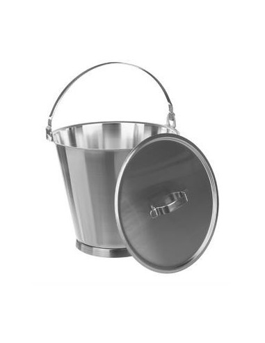 Lid 18/10 Steel for 12 L bucket