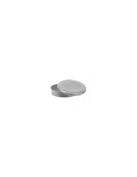 Dressing jar Aluminium 20x60 mm flat shape