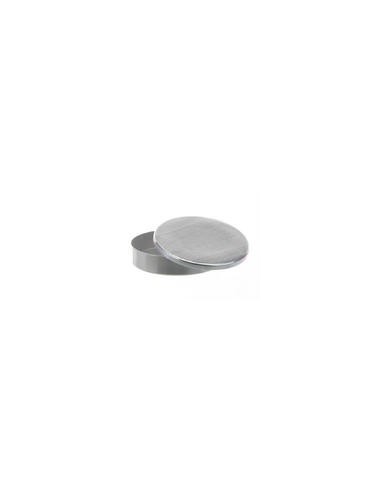 Deckelbüchse Aluminium 20x80 mm flache Form