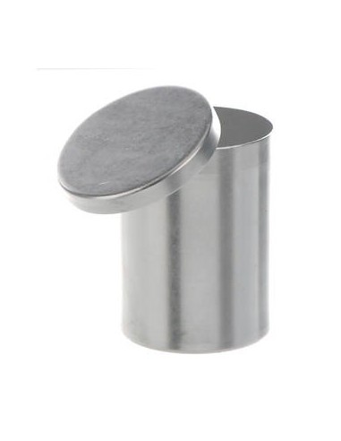 Dressing jar Aluminium 110x80 mm high shape