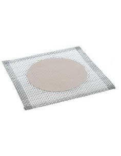 Wire gauzes with ceramic center LxW 120x120 mm Ø 85 mm